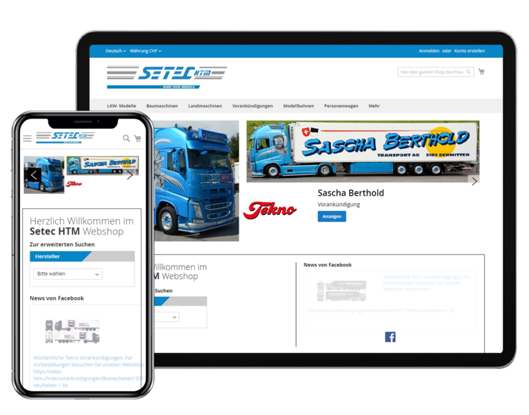 SETEC HTM Tab and Mobile