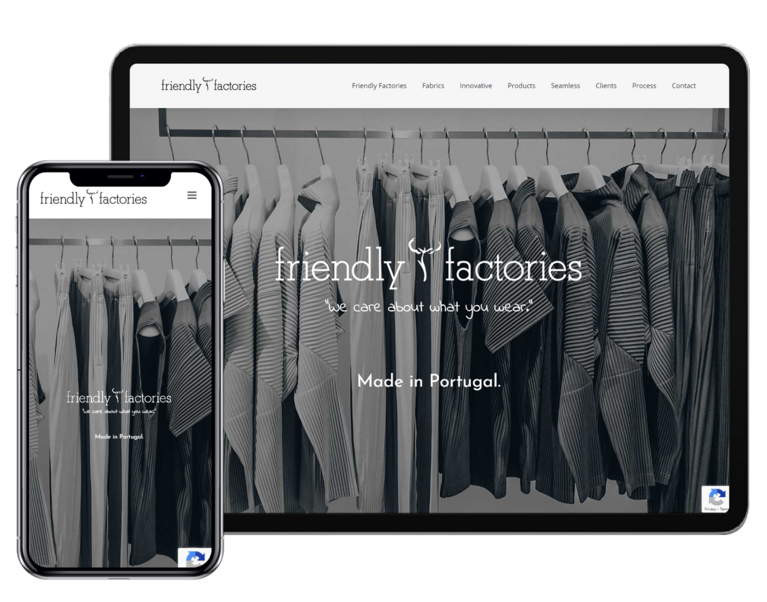 Friendly Factories Tab and Mobile