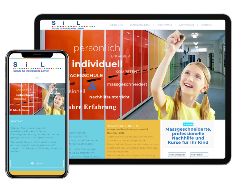 Sil-tagesschule Tab and Mobile