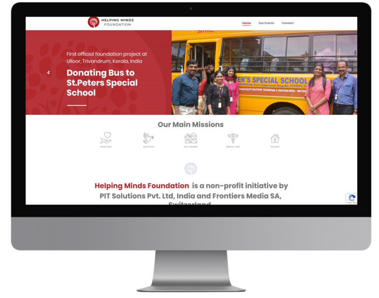 Helping Minds Laptop