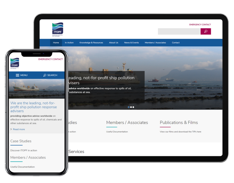 ITOPF Tab and Mobile