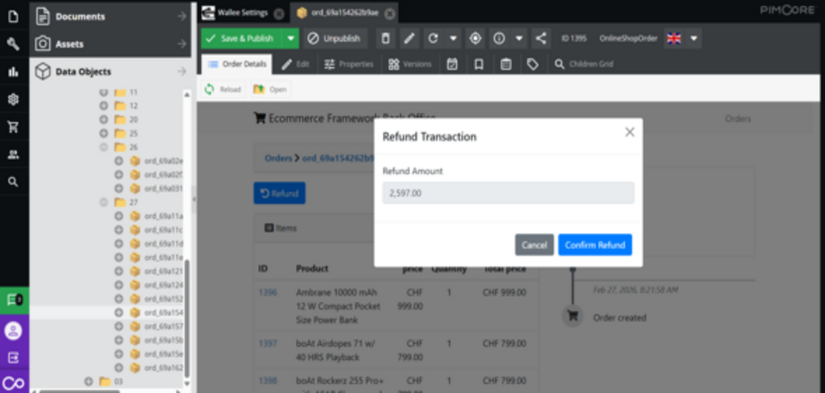 Processing Refund