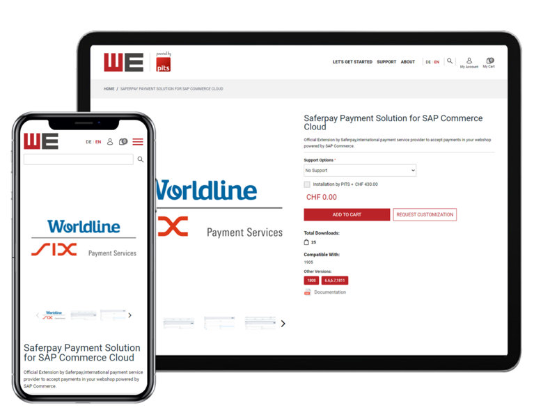 Saferpay Payment Solution for SAP Commerce Cloud