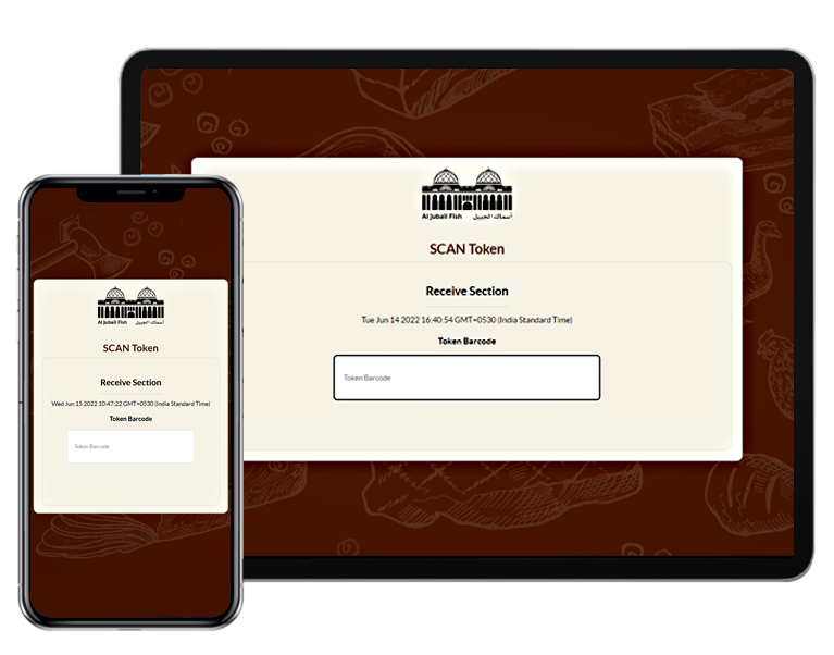 Live stock market screenshot