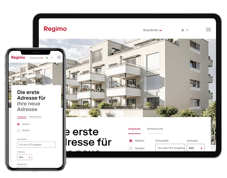Regimo Tab and Mobile